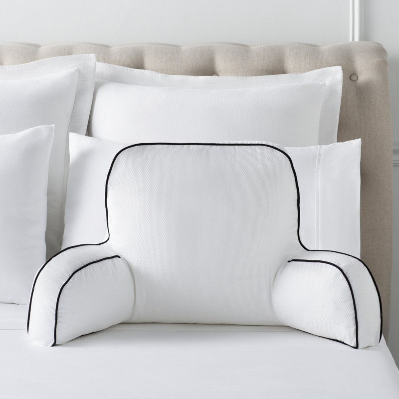 Peacock Alley Pique Cotton Backrest Pillow Perigold